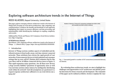 Virtualization and IoT